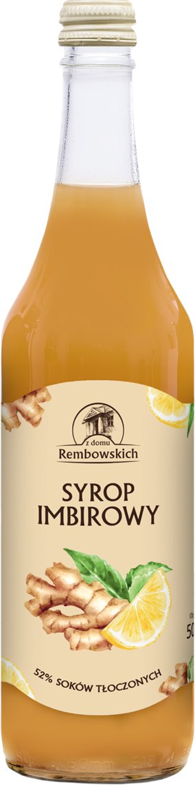 SYROP IMBIROWY 500 ml - REMBOWSCY