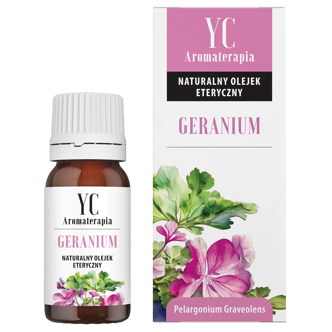 OLEJEK ETERYCZNY GERANIUM 10 ml - YOUR CANDLE