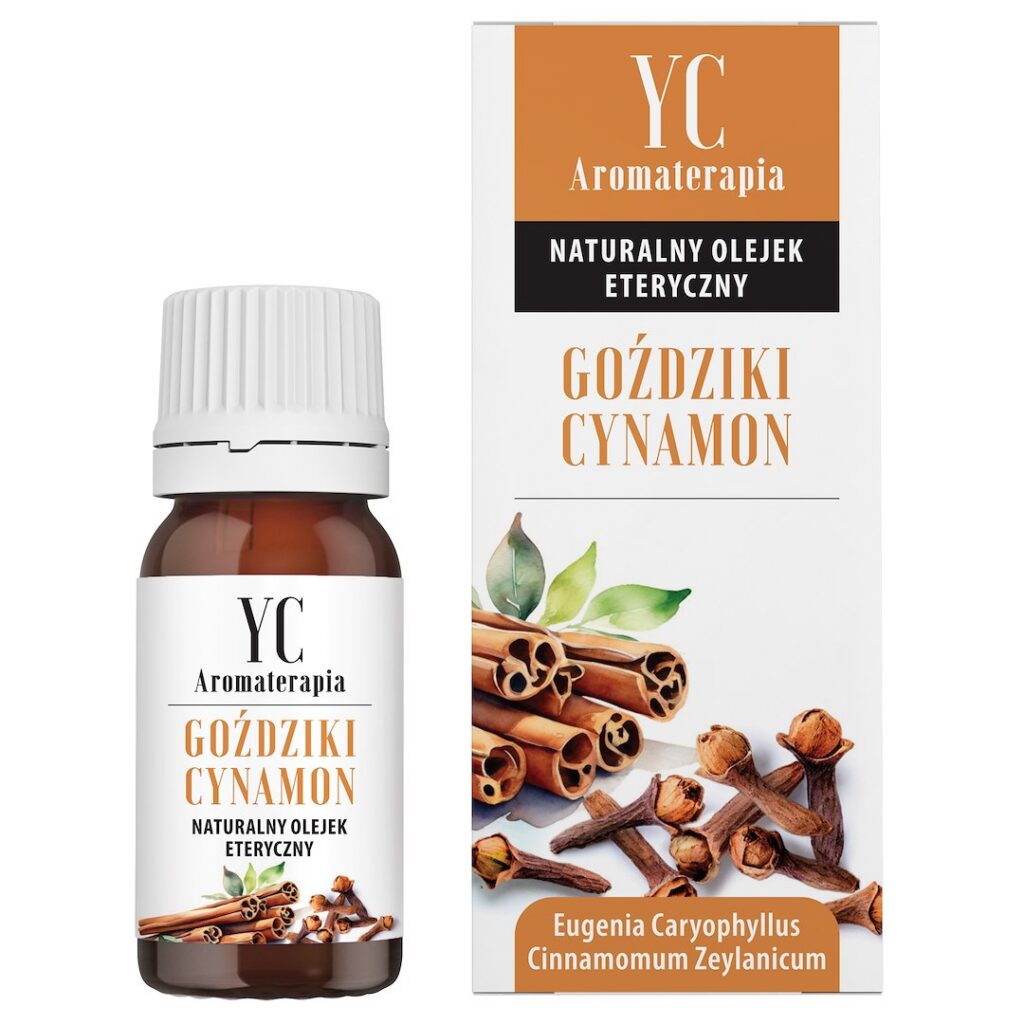 OLEJEK ETERYCZNY GOŹDZIKI Z CYNAMONEM 10 ml - YOUR CANDLE