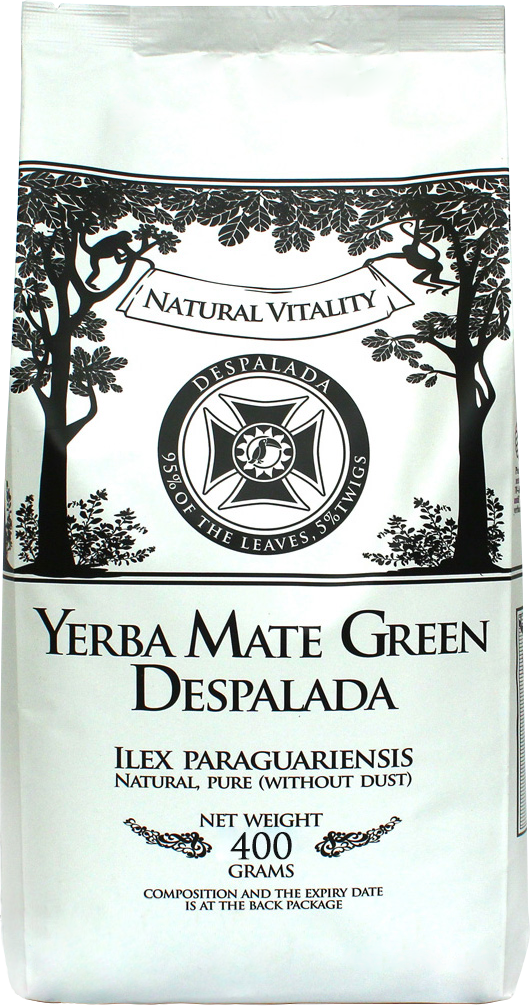 YERBA MATE GREEN DESPALADA 400 g - YERBA MATE GREEN