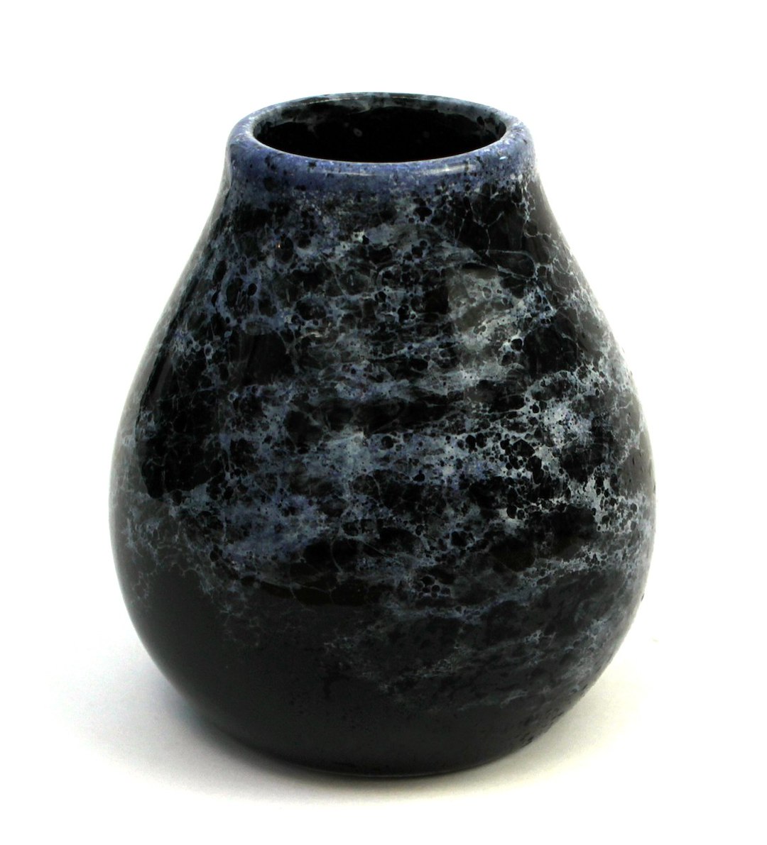 MATERO CERAMICZNE MARMOL BLUE 350 ml - YERBA MATE GREEN