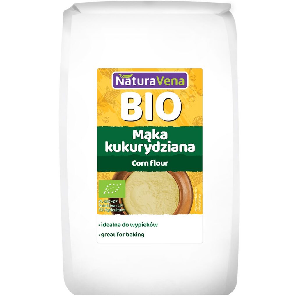 MĄKA KUKURYDZIANA BIO 400 g - NATURAVENA