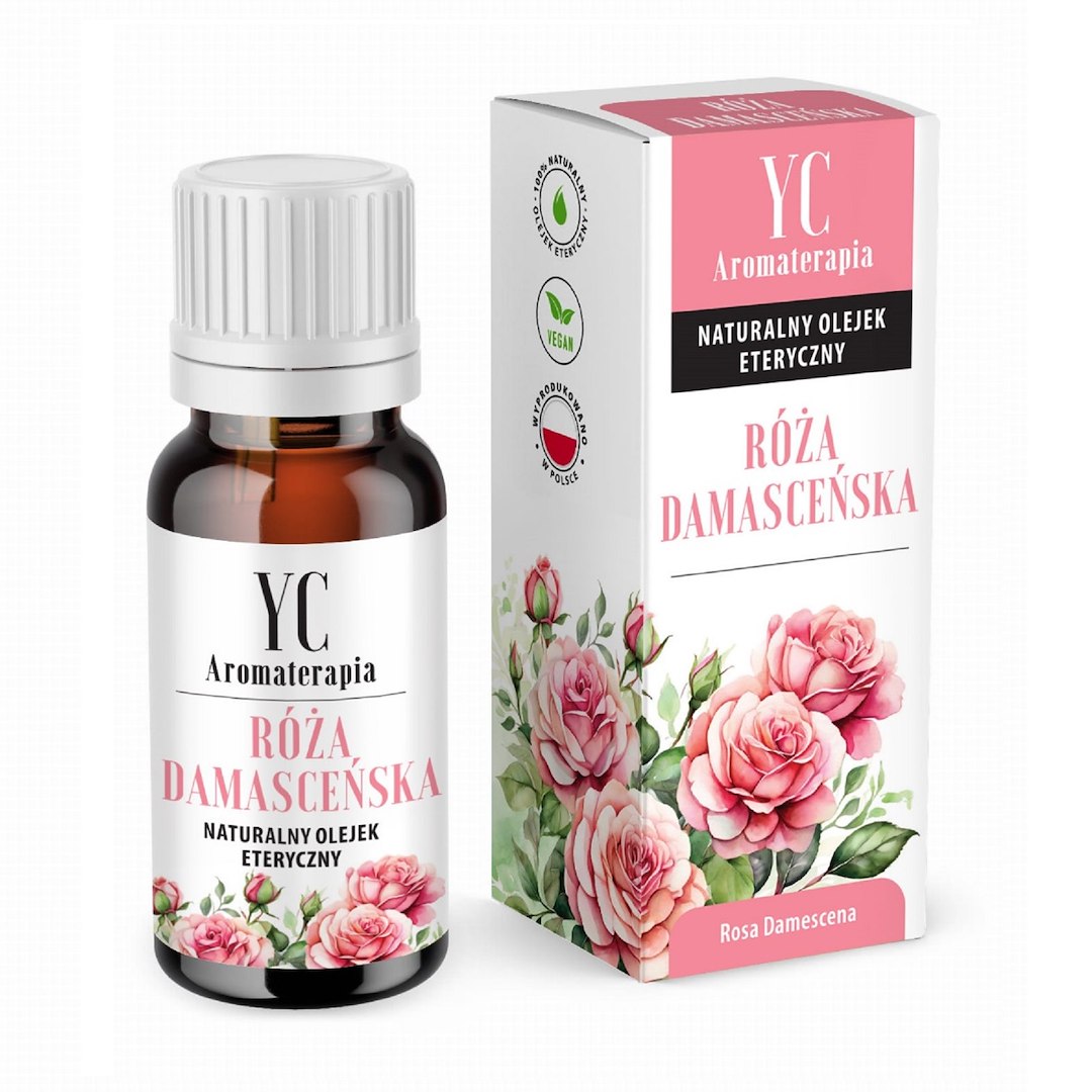 OLEJEK ETERYCZNY RÓŻA DAMASCEŃSKA 10 ml - YOUR CANDLE