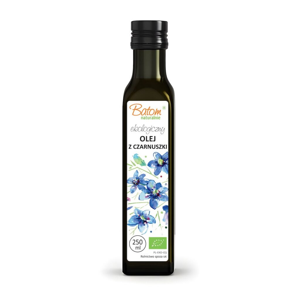 OLEJ Z CZARNUSZKI FILTROWANY TŁOCZONY NA ZIMNO BIO 250 ml - BATOM