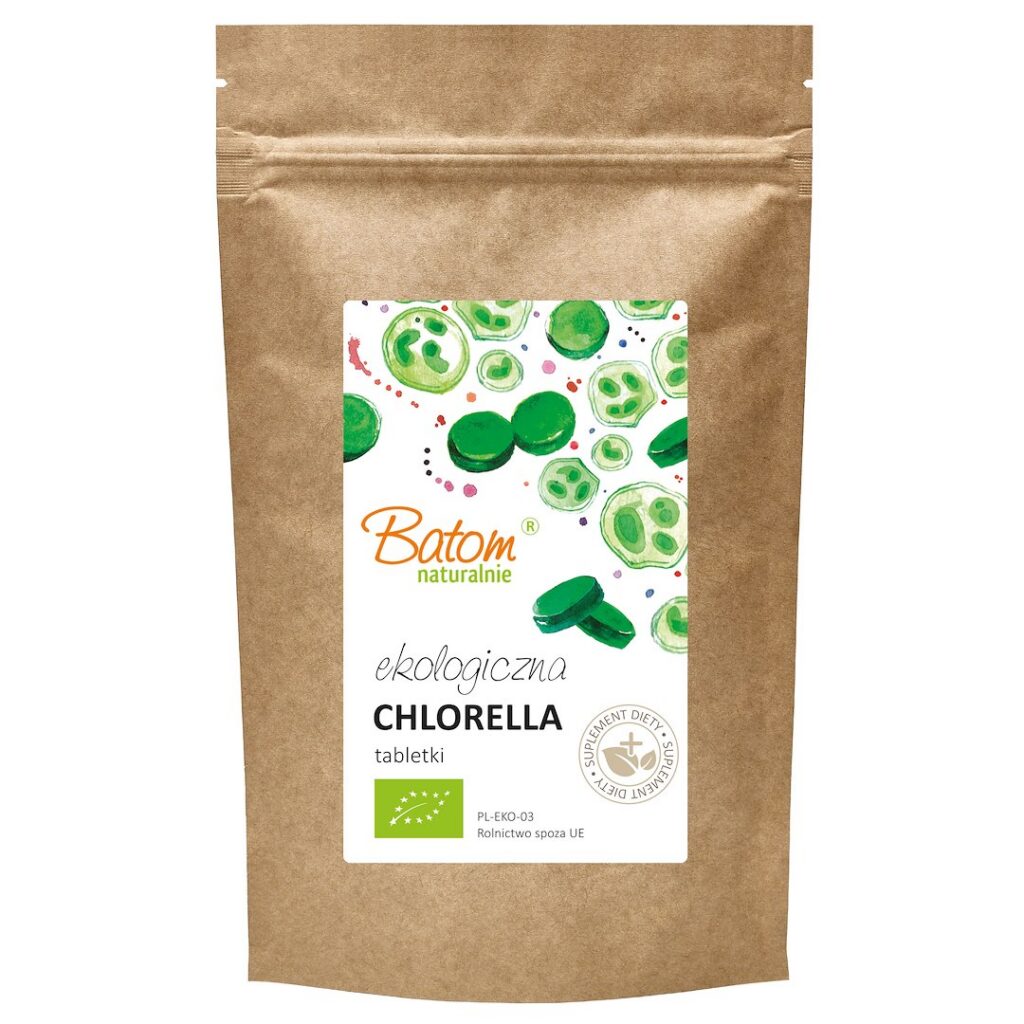 CHLORELLA BIO (400 mg) 625 TABLETEK - BATOM