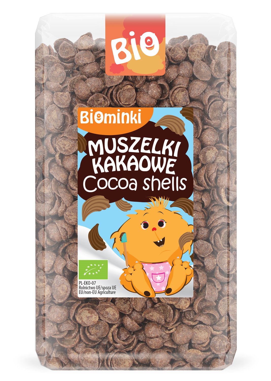 MUSZELKI KAKAOWE BIO 300 g - BIOMINKI