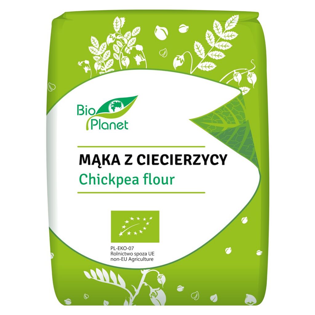 MĄKA Z CIECIERZYCY BIO 800 g - BIO PLANET