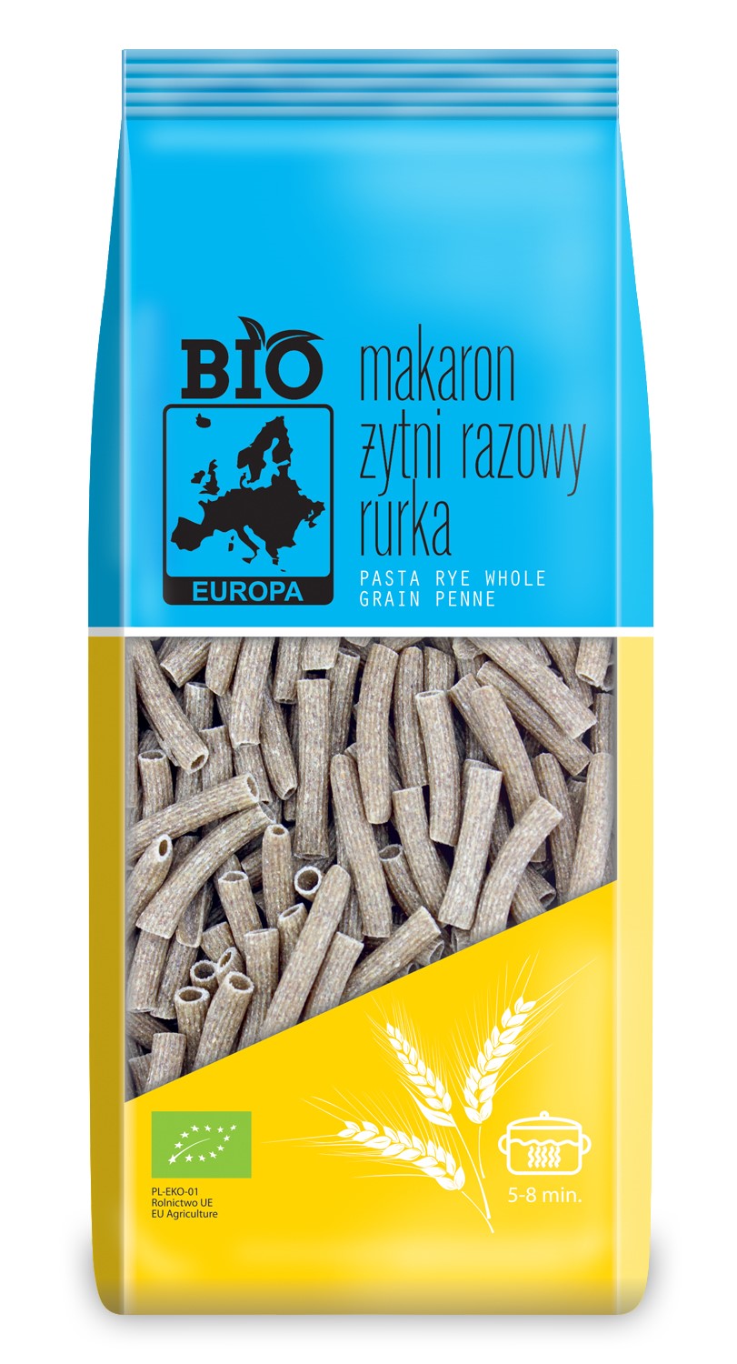 MAKARON (ŻYTNI RAZOWY) RURKA BIO 400 g - BIO PLANET