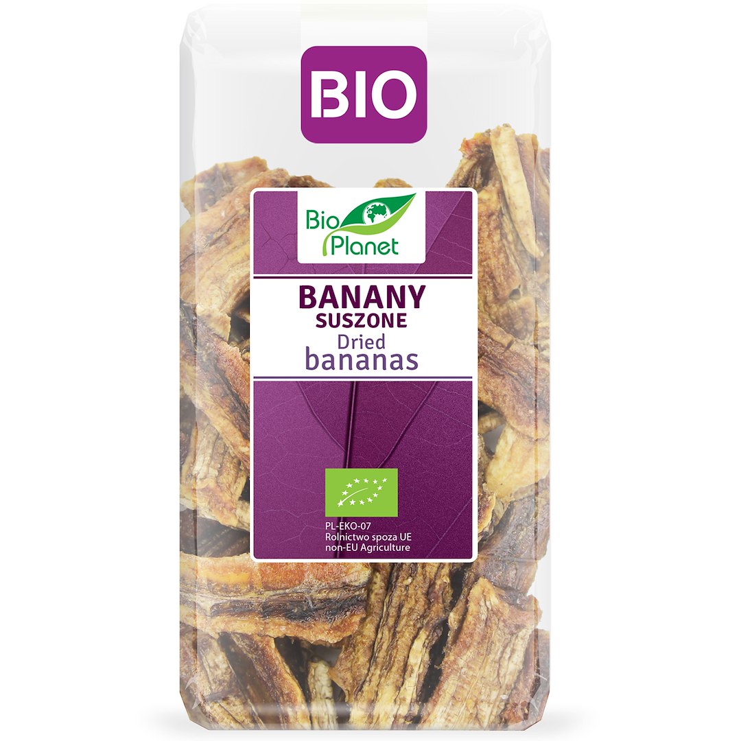 BANANY SUSZONE BIO 400 g - BIO PLANET