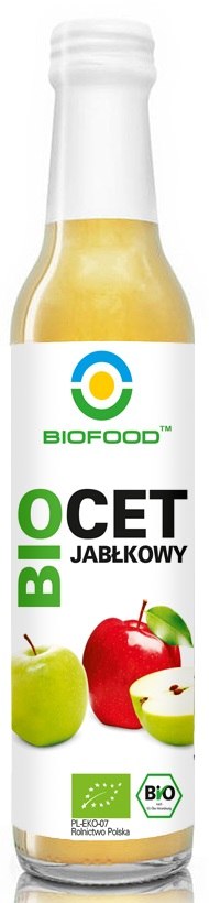 OCET JABŁKOWY 5 % NIEFILTROWANY BIO 250 ml - BIOFOOD