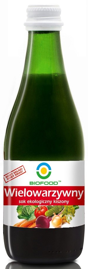 SOK WIELOWARZYWNY KISZONY NFC BEZGLUTENOWY BIO 300 ml - BIOFOOD