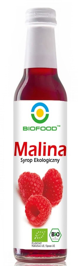SYROP MALINOWY BIO 250 ml - BIOFOOD