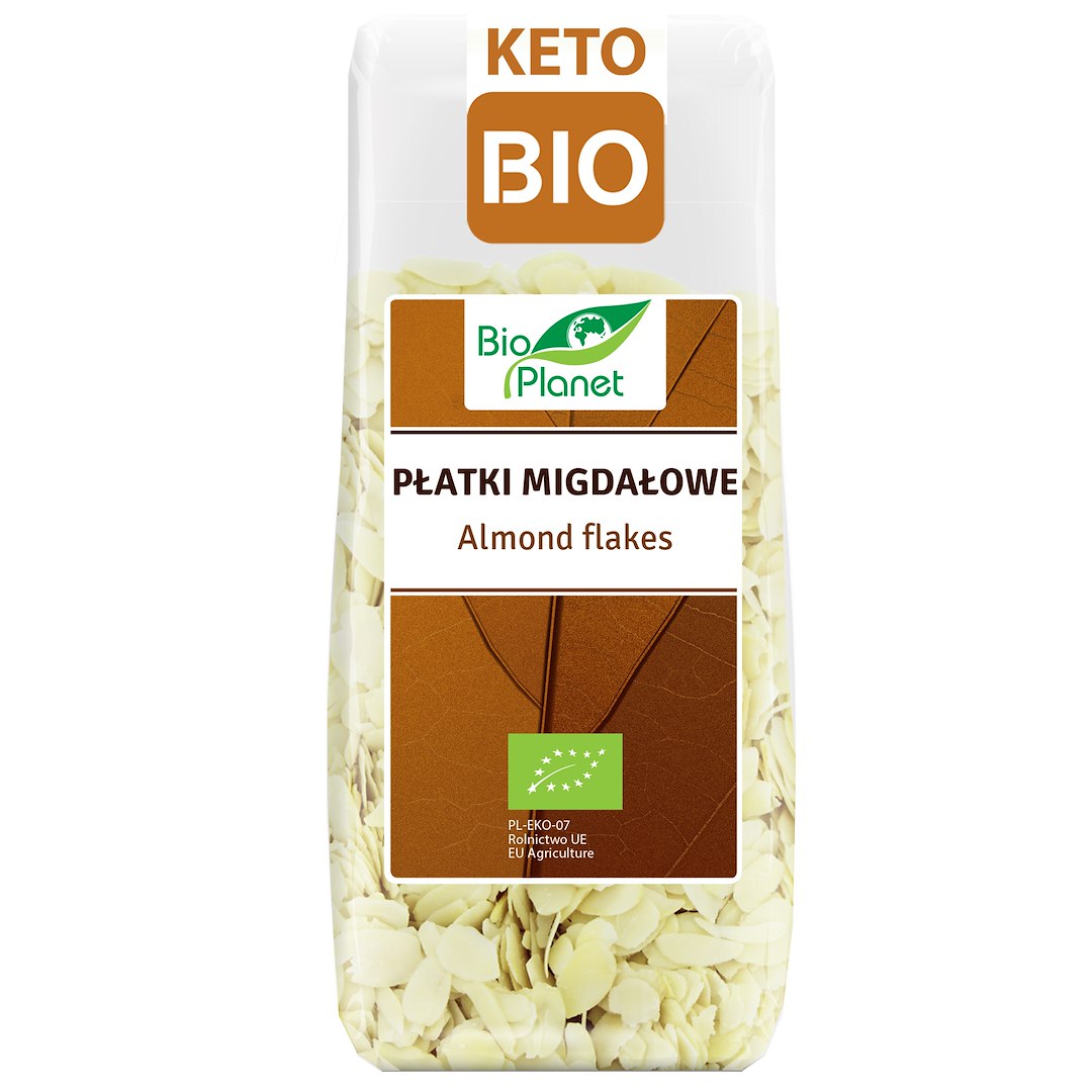 PŁATKI MIGDAŁOWE BIO 100 g - BIO PLANET