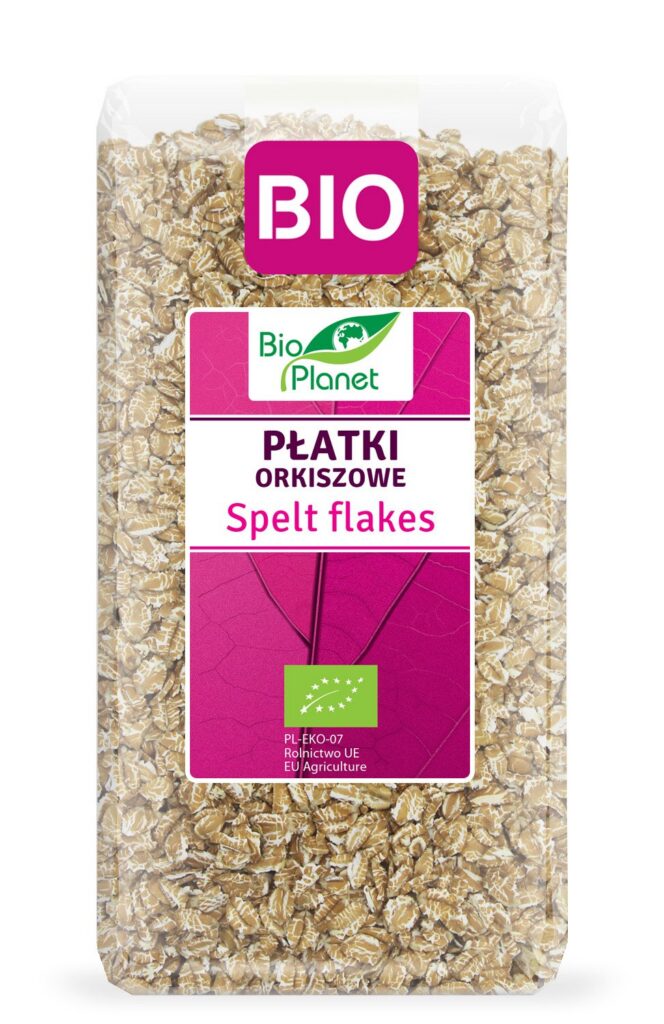 PŁATKI ORKISZOWE BIO 300 g - BIO PLANET