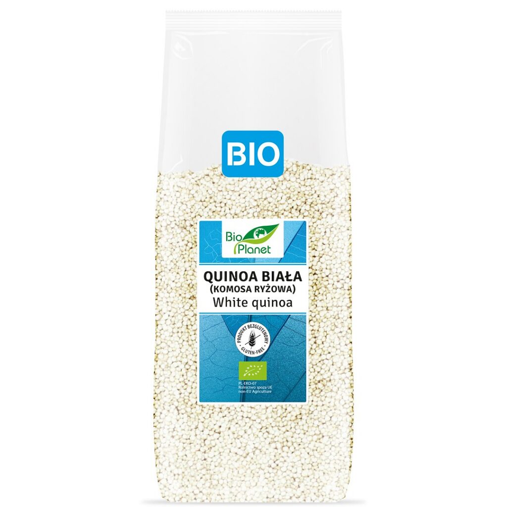 QUINOA BIAŁA (KOMOSA RYŻOWA) BEZGLUTENOWA BIO 250 g - BIO PLANET