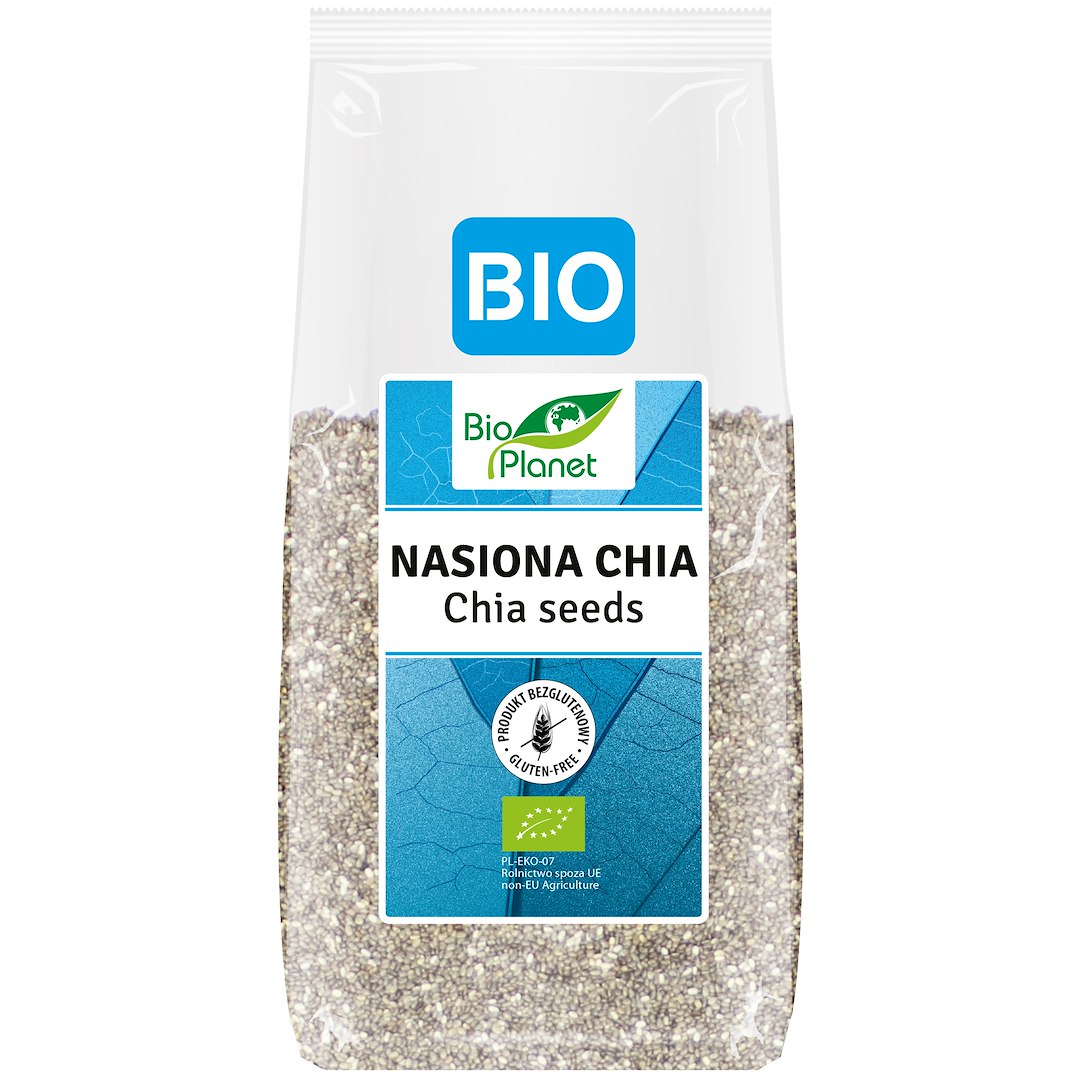 CHIA NASIONA BEZGLUTENOWE BIO 200 g - BIO PLANET