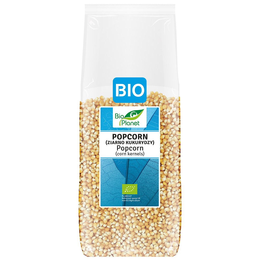 POPCORN (ZIARNO KUKURYDZY) BIO 400 g - BIO PLANET