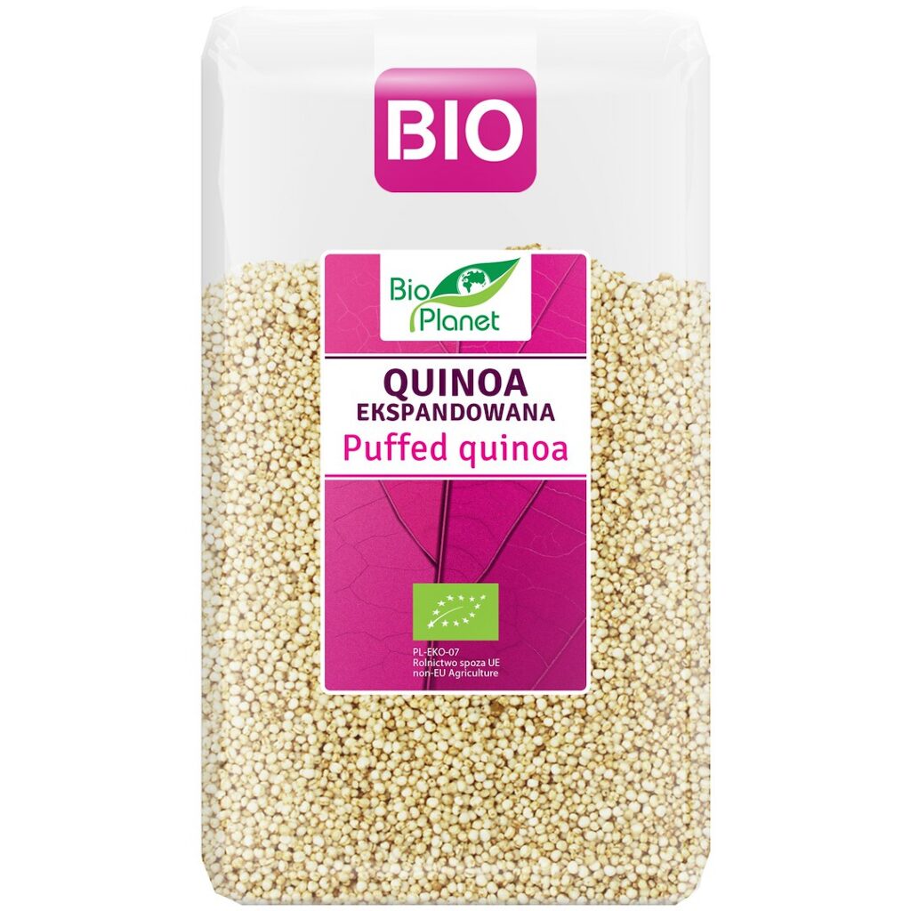 QUINOA EKSPANDOWANA BIO 150 g - BIO PLANET