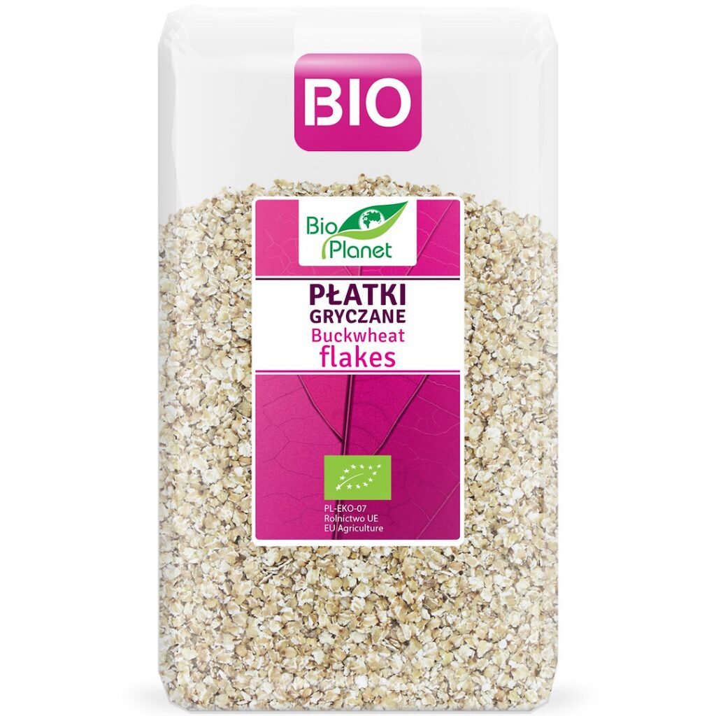PŁATKI GRYCZANE BIO 600 g - BIO PLANET