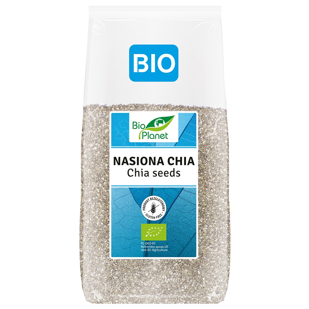 CHIA NASIONA BEZGLUTENOWE BIO 400 g - BIO PLANET
