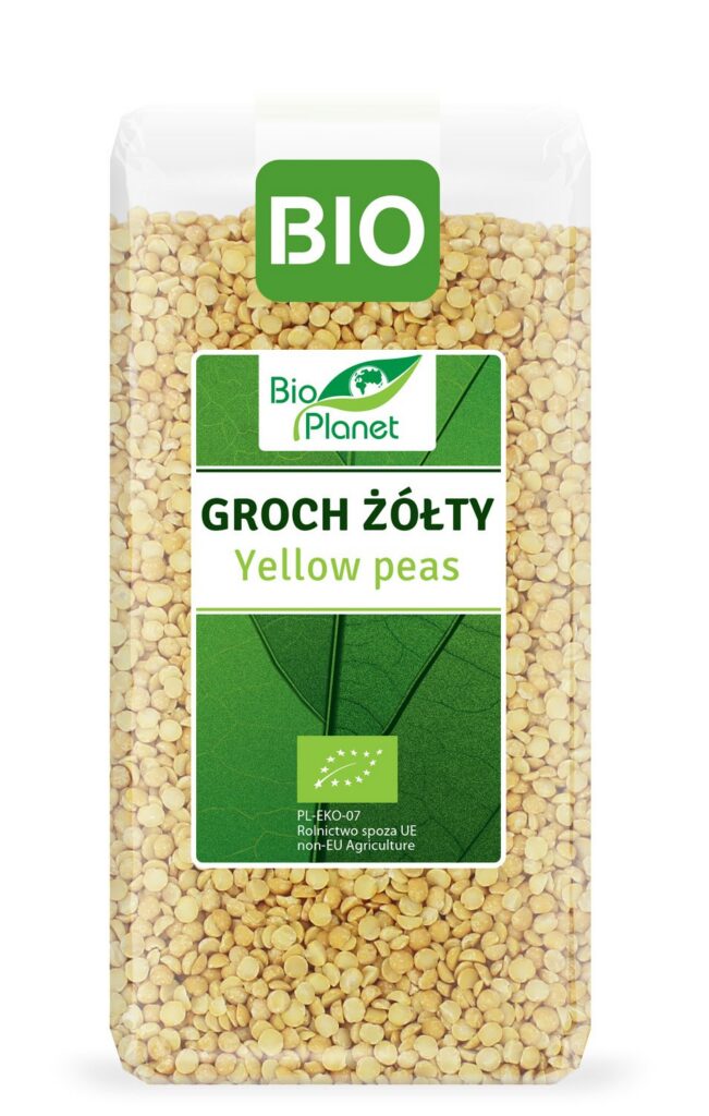 GROCH ŻÓŁTY BIO 400 g - BIO PLANET