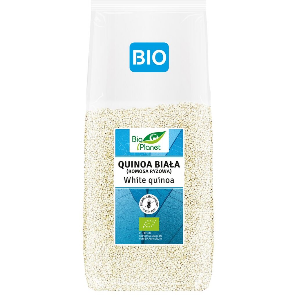 QUINOA BIAŁA (KOMOSA RYŻOWA) BEZGLUTENOWA BIO 1 kg - BIO PLANET