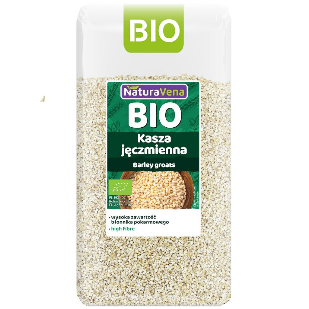 KASZA JĘCZMIENNA BIO 400 g - NATURAVENA