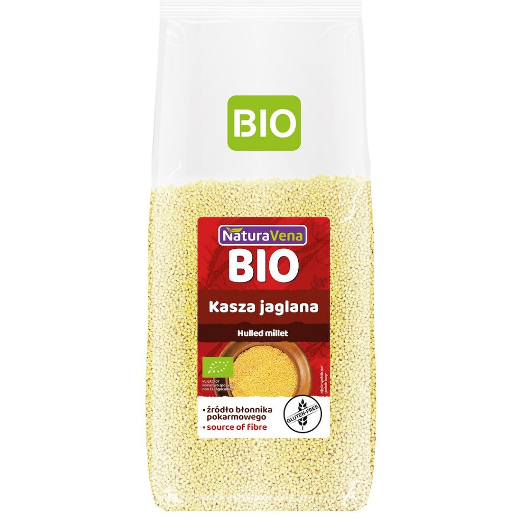 KASZA JAGLANA BEZGLUTENOWA BIO 1 kg - NATURAVENA