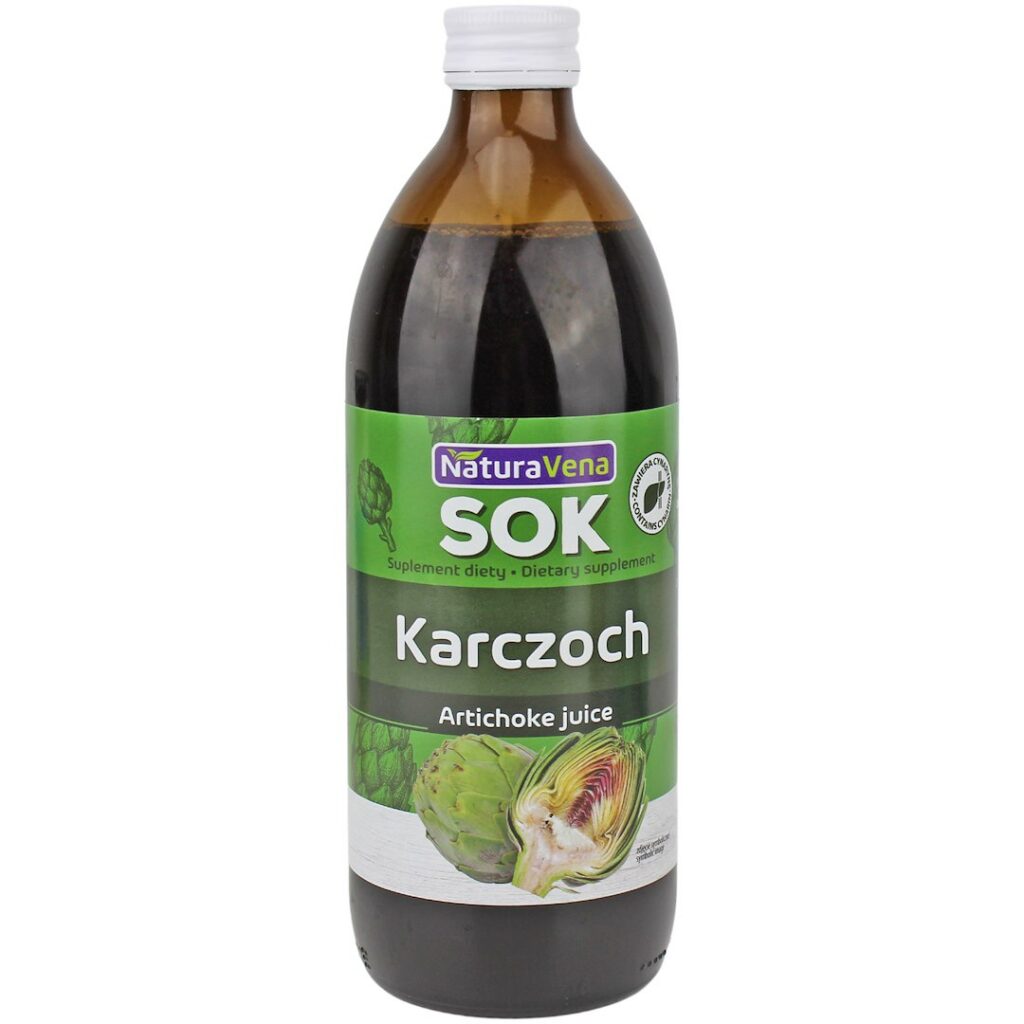 SOK Z KARCZOCHA 500 ml - NATURAVENA
