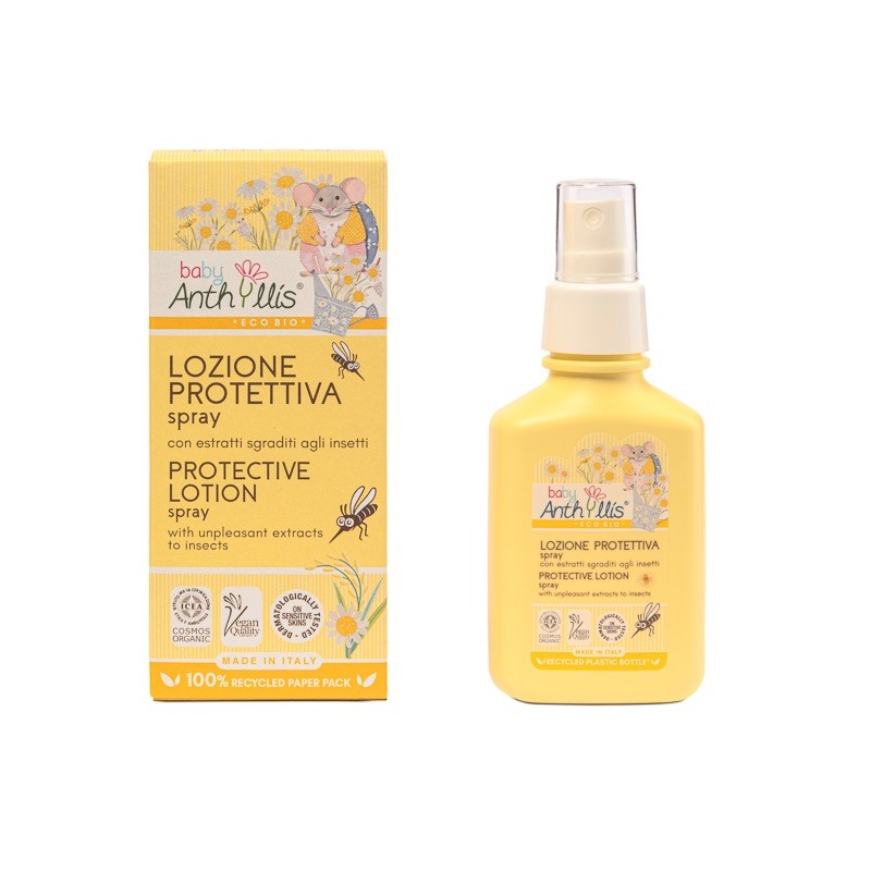 SPRAY OCHRONNY NA KOMARY I INNE OWADY DLA DZIECI ECO 100 ml - BABY ANTHYLLIS (PRODUKT SEZONOWY)