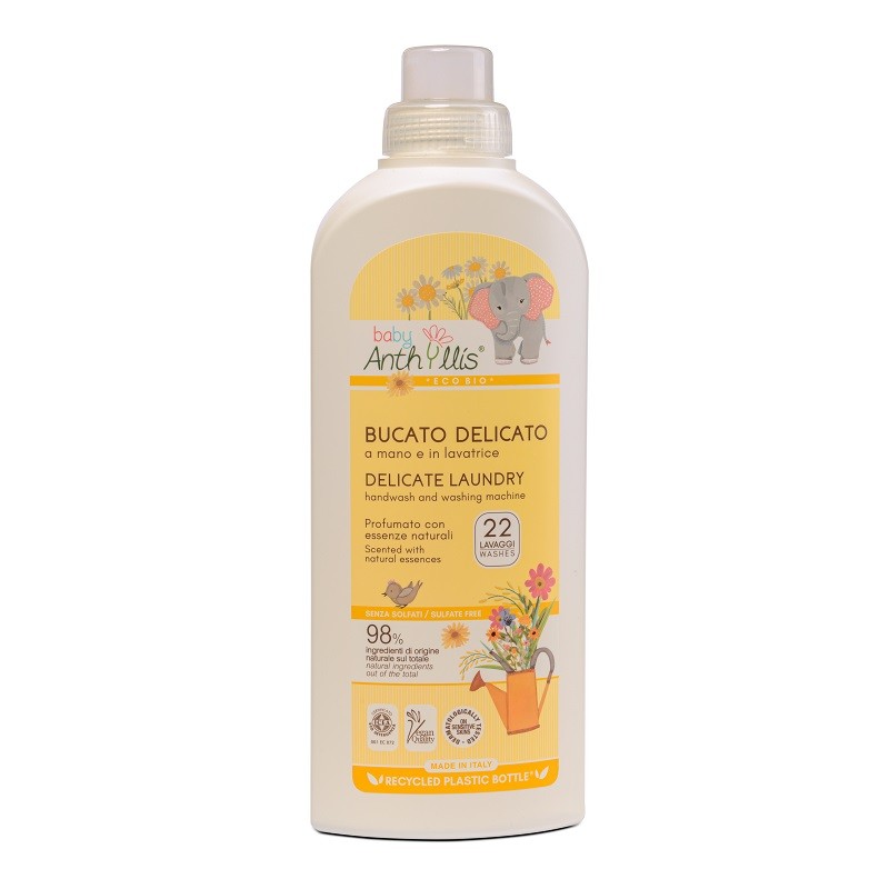 PŁYN DO PRANIA UBRANEK DZIECIĘCYCH I NIEMOWLĘCYCH ECO 1 L - BABY ANTHYLLIS