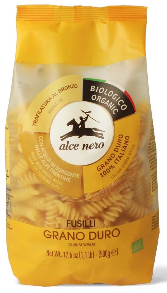 MAKARON (SEMOLINOWY) ŚWIDERKI BIO 500 g - ALCE NERO