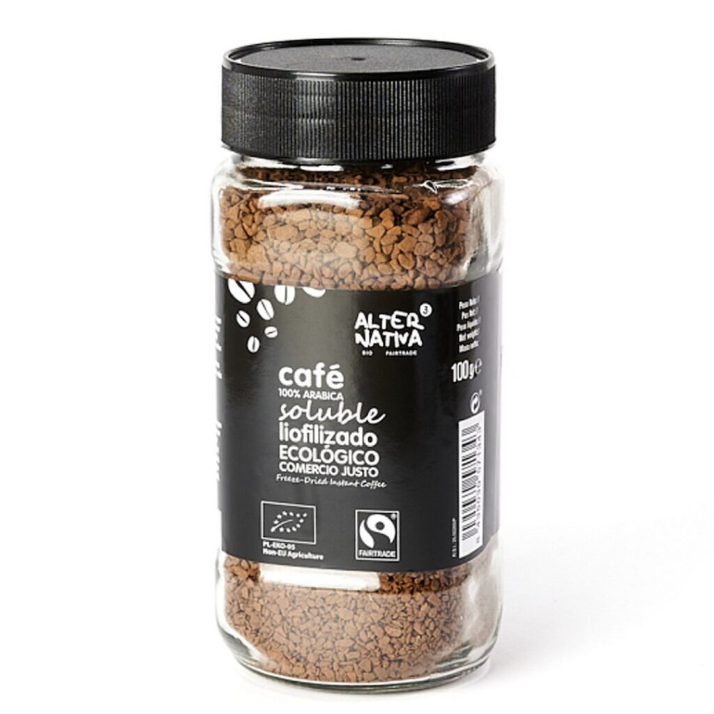 KAWA ROZPUSZCZALNA ARABICA 100 % FAIR TRADE BIO 100 g - ALTERNATIVA3