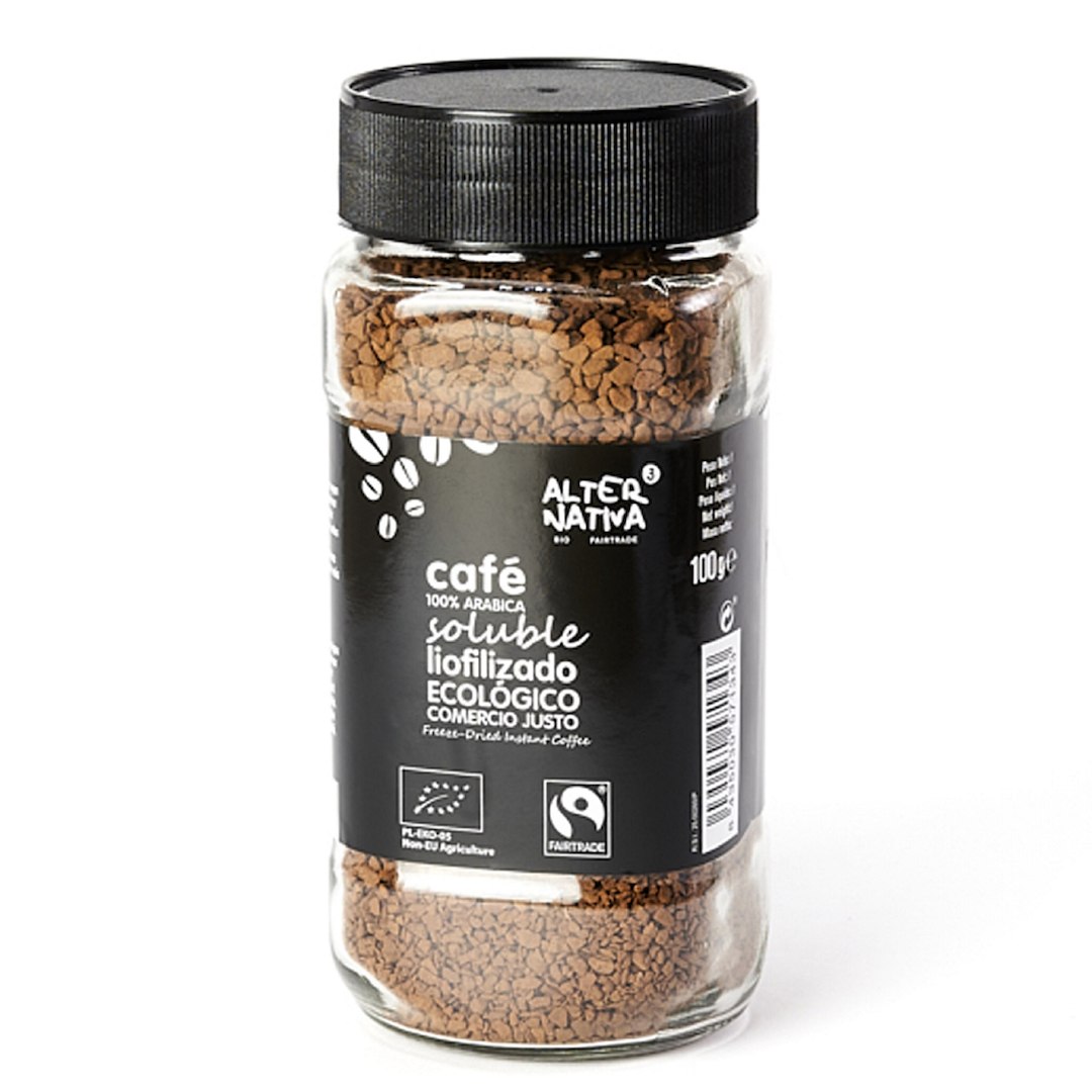 KAWA ROZPUSZCZALNA ARABICA 100 % FAIR TRADE BIO 100 g - ALTERNATIVA3