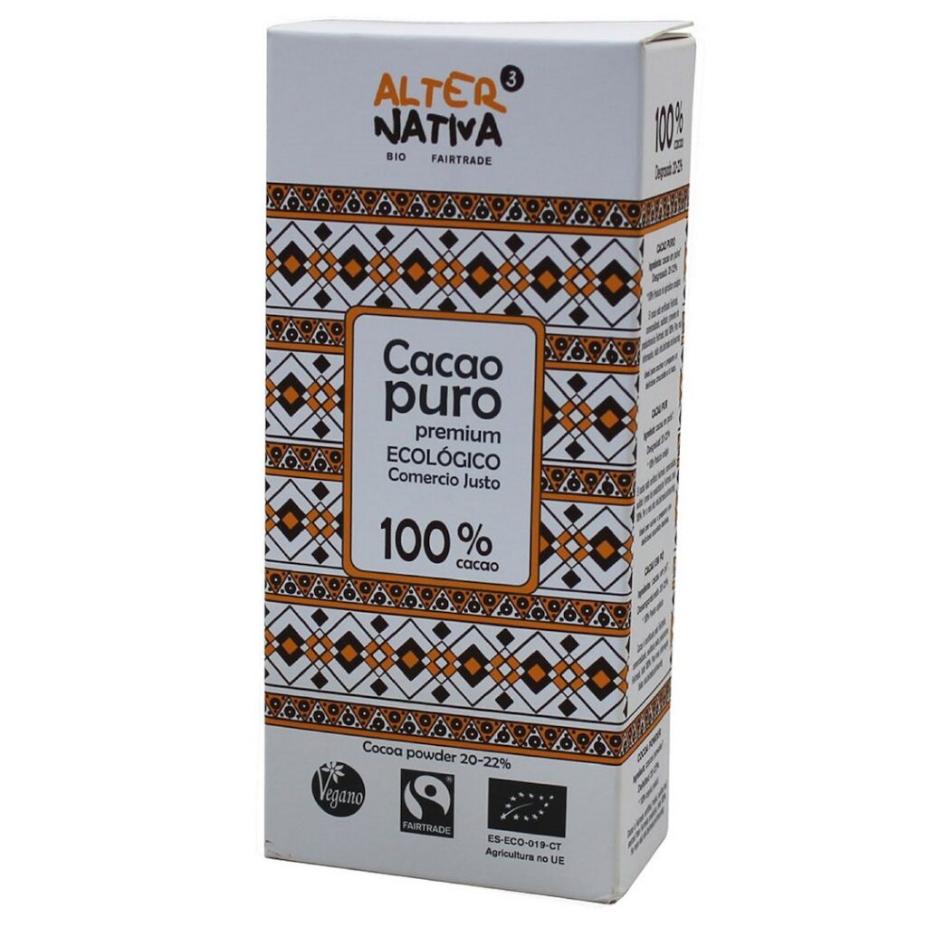 KAKAO W PROSZKU FAIR TRADE BEZGLUTENOWE BIO 150 g - ALTERNATIVA3