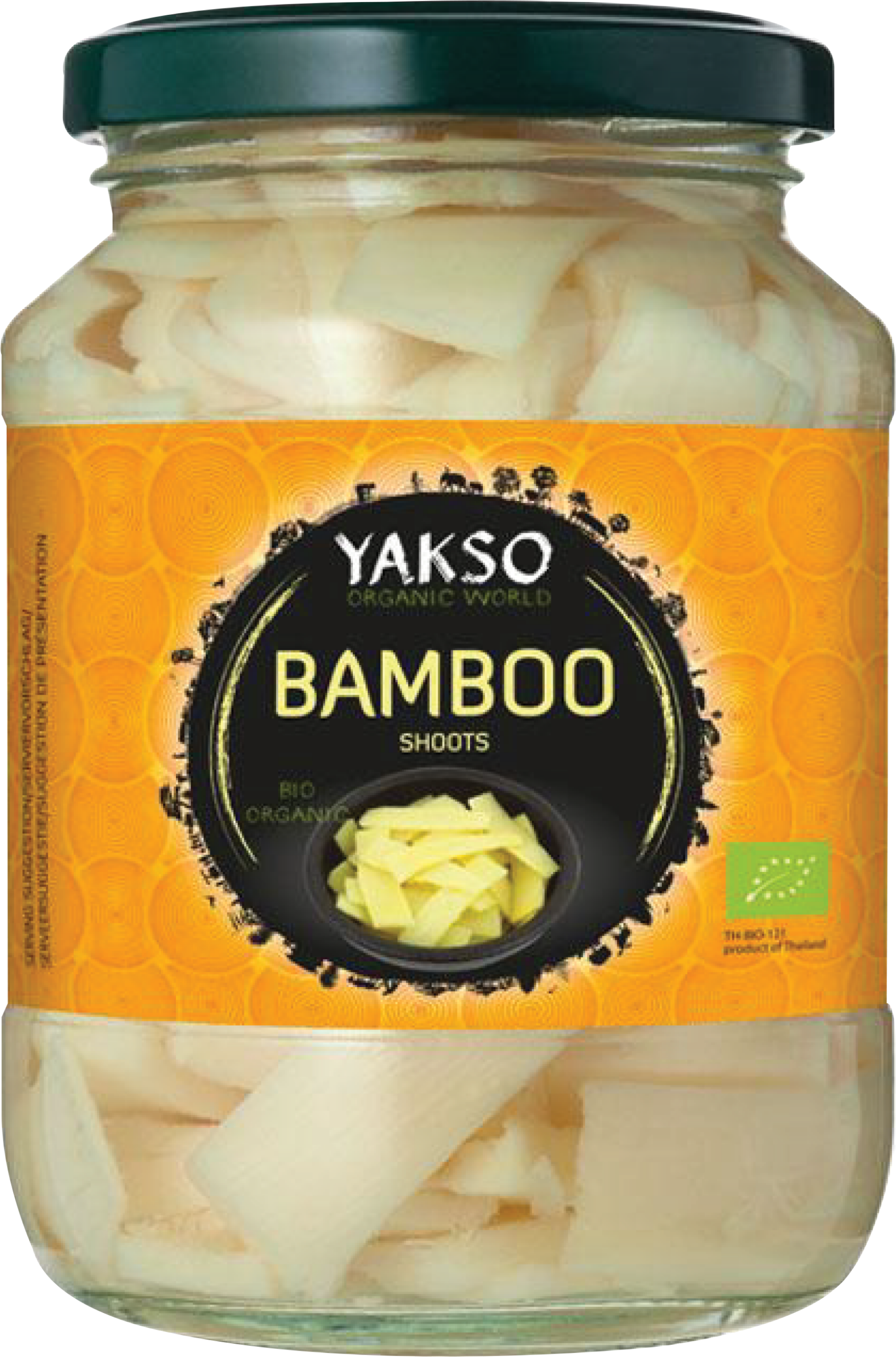 PĘDY BAMBUSA PLASTRY W ZALEWIE BIO 340 g (175 g) - YAKSO