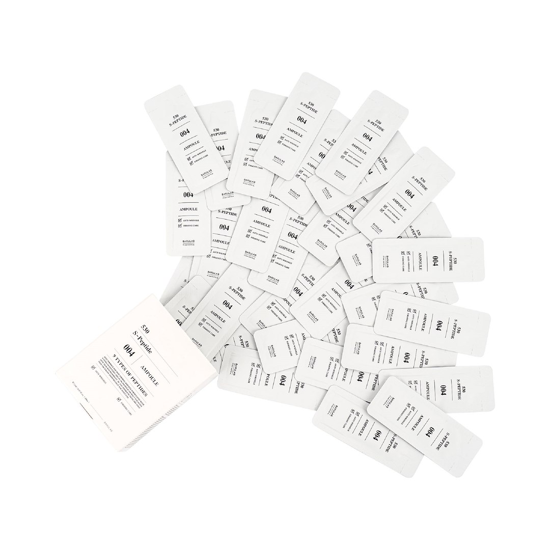 SERUM - AMPUŁKI KOREAŃSKIE DO TWARZY PRZECIWZMARSZCZKOWE S-PEPTIDE 30 x 2 ml - BARULAB