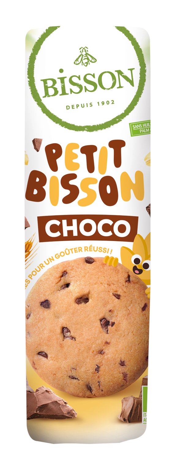 CIASTKA ORKISZOWE Z CZEKOLADĄ BIO 250 g - BISSON