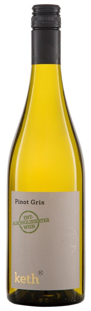 WINO BEZALKOHOLOWE PINOT GRIS BIAŁE PÓŁWYTRAWNE BIO 750 ml - KETH (RIEGEL)