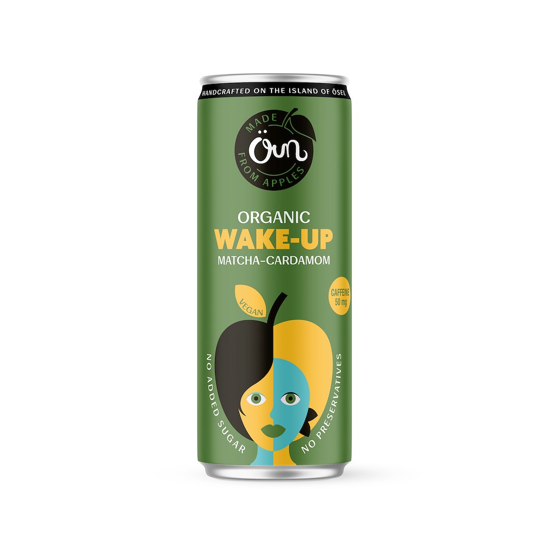 NAPÓJ MUSUJĄCY NA POBUDZENIE MATCHA - KARDAMON BEZ DODATKU CUKRÓW BIO 250 ml - OUN