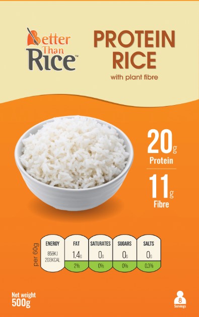 ZAMIENNIK PROTEINOWY DLA RYŻU 500 g - BETER THAN RICE