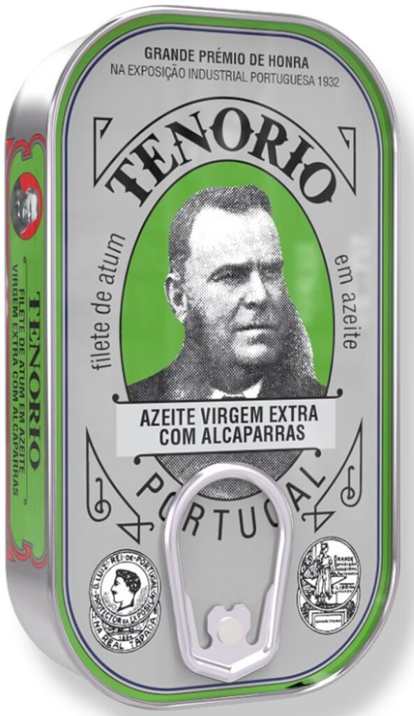 TUŃCZYK PŁATY W OLIWIE Z OLIWEK EXTRA VIRGIN Z KAPARAMI 120 g (78 g) - TENORIO