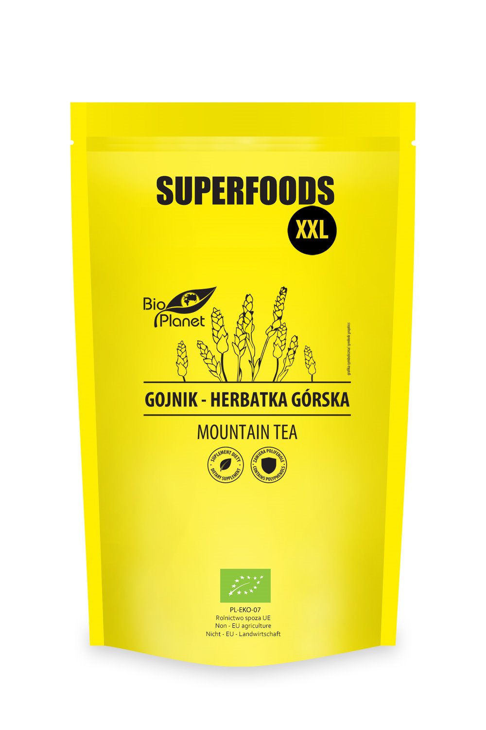 GOJNIK (HERBATKA GÓRSKA) BIO 90 g - BIO PLANET SUPERFOODS
