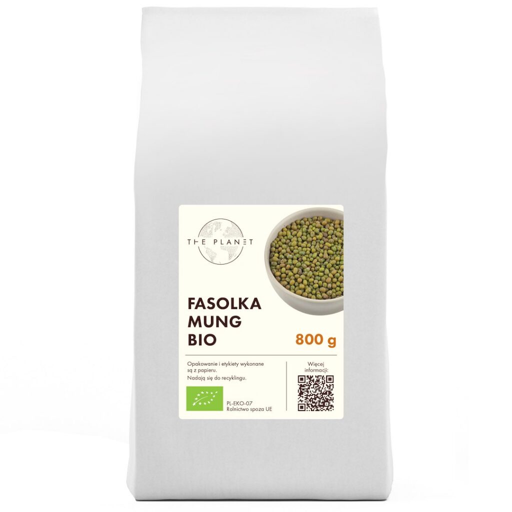 FASOLKA MUNG BIO 800 g - THE PLANET