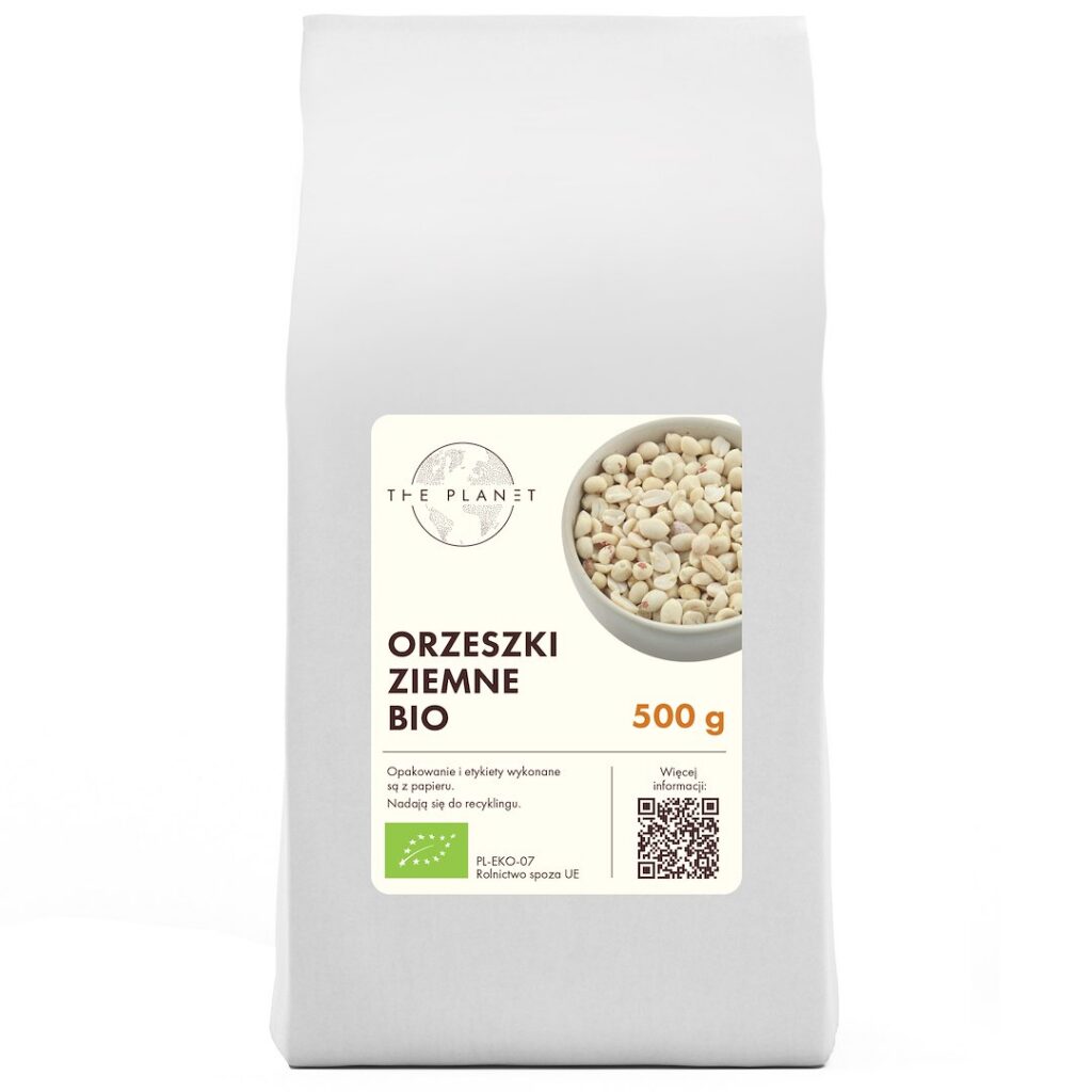 ORZESZKI ZIEMNE BIO 500 g - THE PLANET