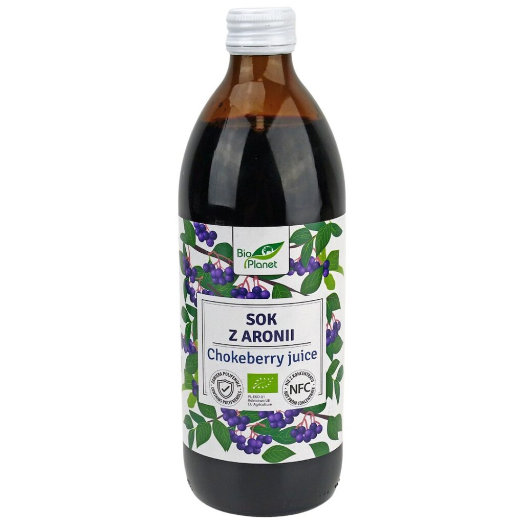SOK Z ARONII NFC BIO 500 ml - BIO PLANET