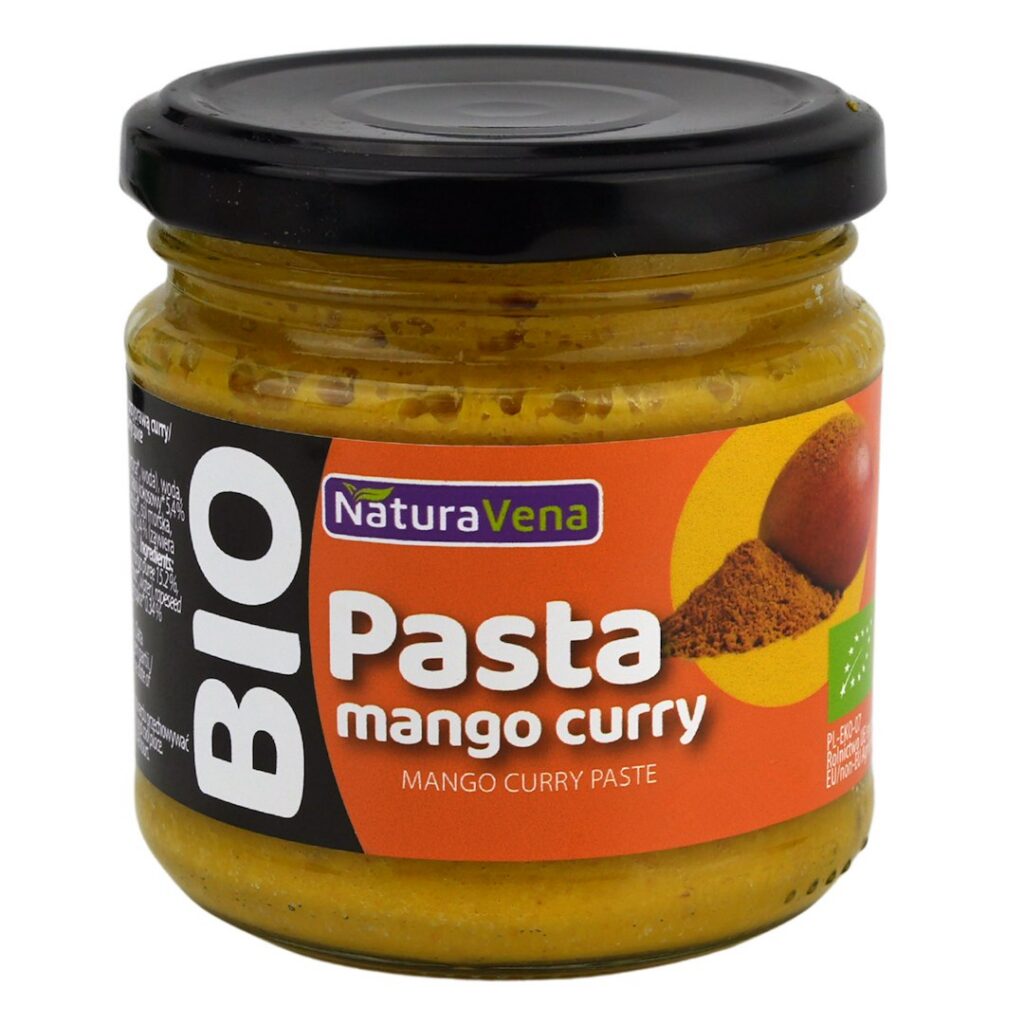PASTA MANGO CURRY BIO 185 g - NATURAVENA