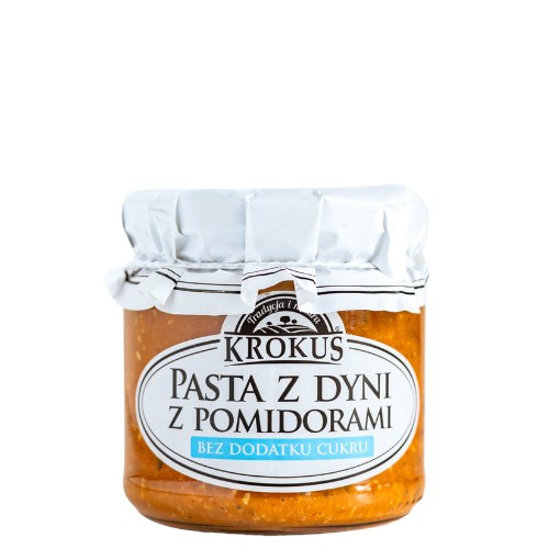 PASTA Z DYNI Z POMIDORAMI 180 g - KROKUS