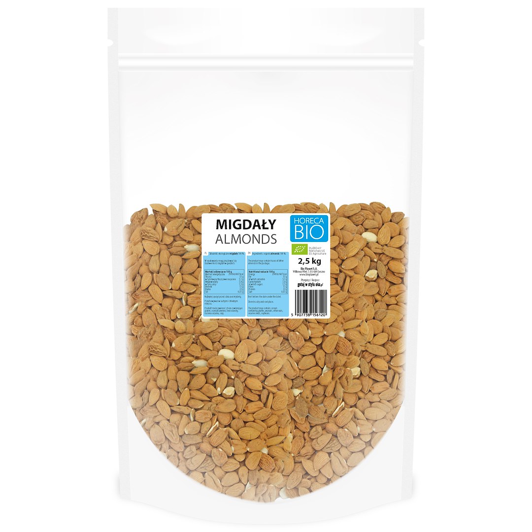 MIGDAŁY BIO 2,5 kg - HORECA (BIO PLANET)