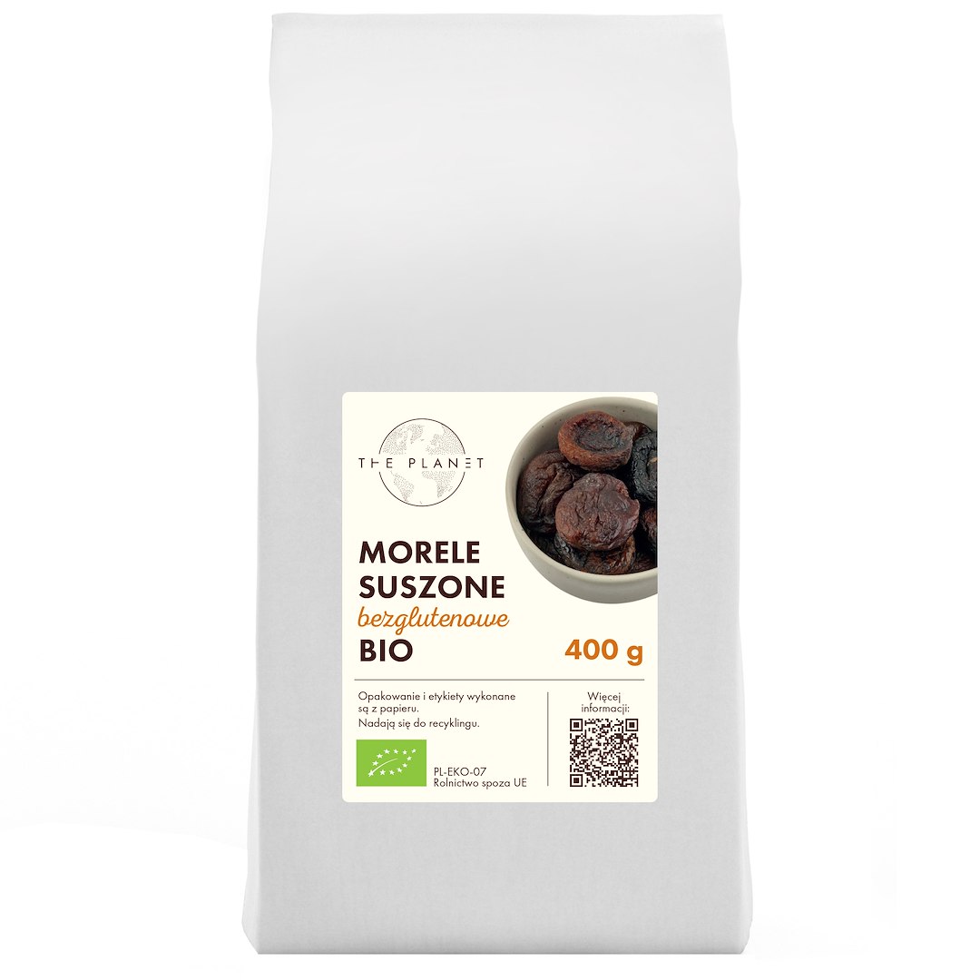 MORELE SUSZONE BEZGLUTENOWE BIO 400 g - THE PLANET